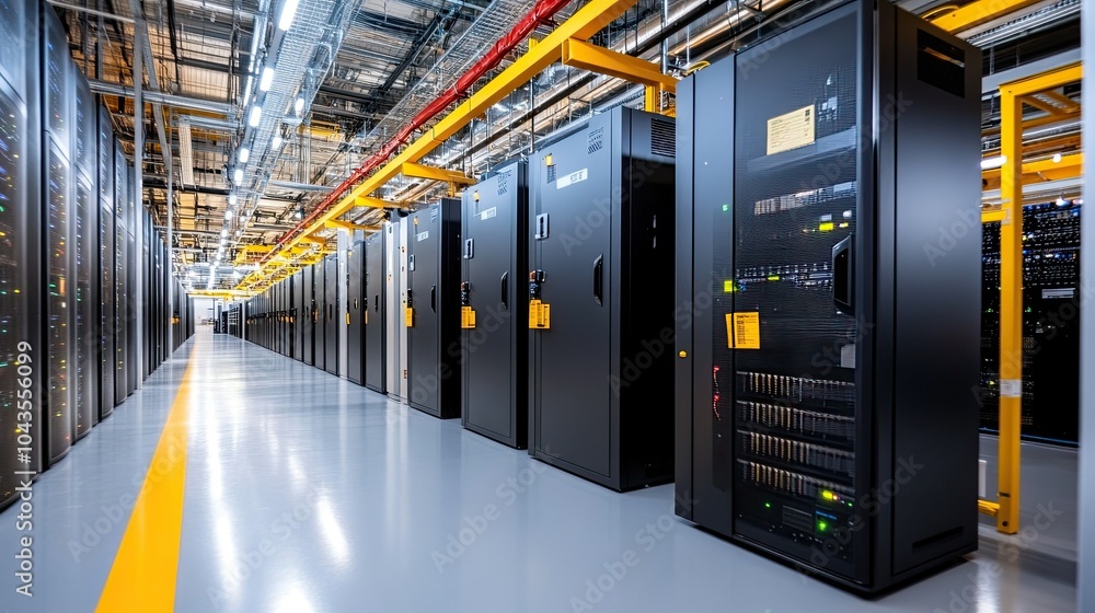 Poster Energy Efficient Data Center with Advanced Cooling System