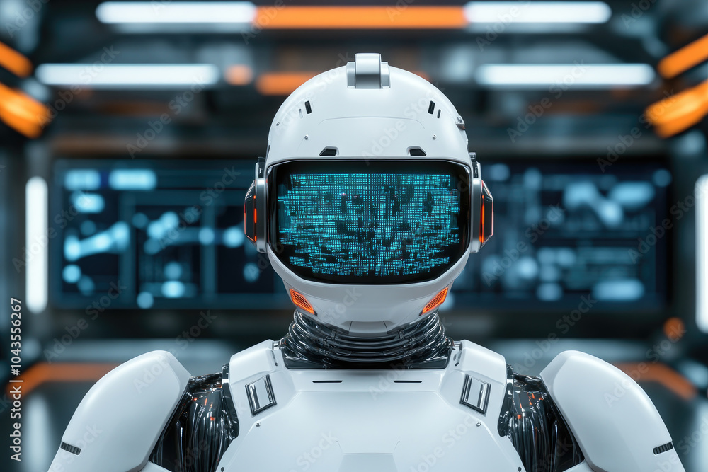 Poster futuristic logistics command center, ai-driven holographic displays enhance real-time management and