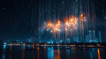 Close-up of high-quality speakers positioned on stage, ready to deliver powerful sound during an upcoming concert