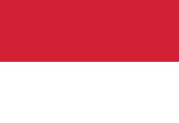 indonesia flag vector