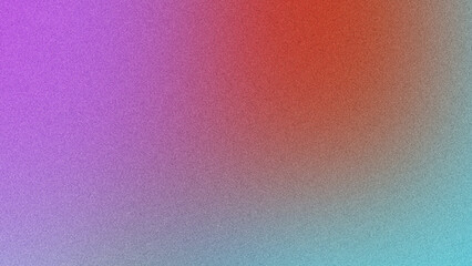 Fototapeta premium Artistic Gradient Poster with Smooth Fluid Shapes and Grainy Texture, Bold Gradient with Grainy Noise for Eye-Catching Poster Design