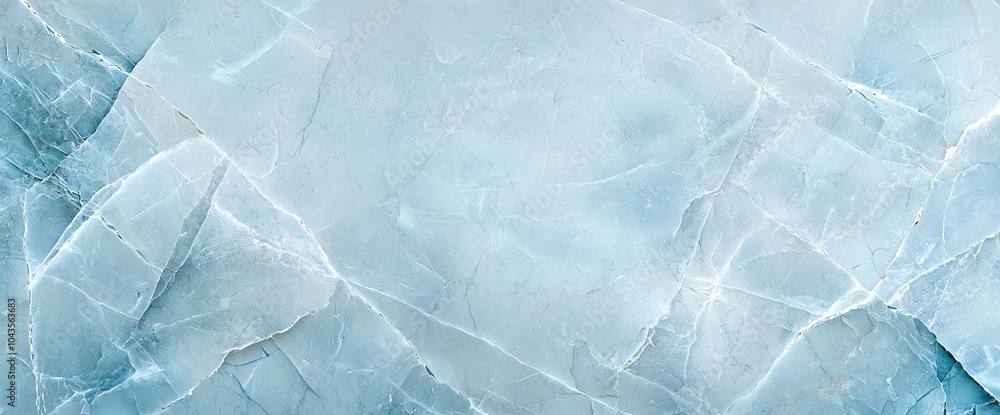 Poster abstract textured background featuring soft blue and white marbled patterns with a serene and calmin