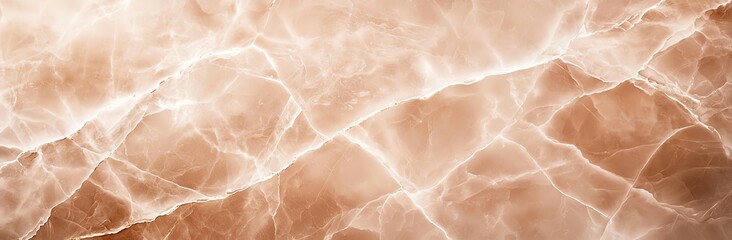 Fototapeta premium Elegant beige marble texture with natural veins, perfect for backgrounds, interior design, and architectural inspiration.