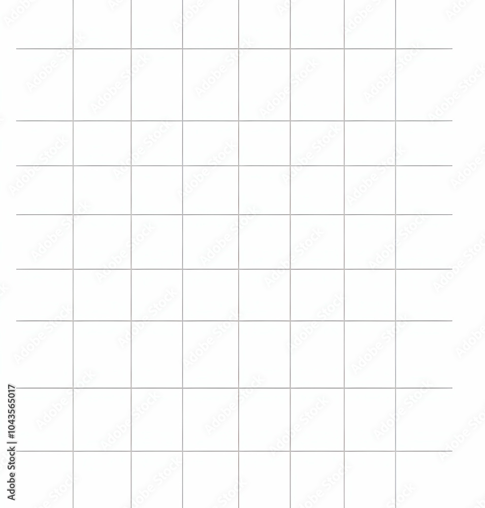 Poster simple grid background with thin black lines.
