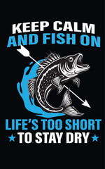 Fishing T-shirt Design, Fishing Vector Graphic