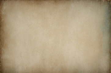 Fototapeta premium Faded vintage paper texture with soft, neutral colors, perfect for overlays
