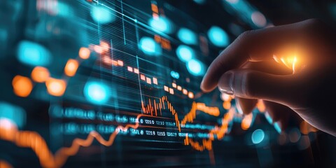 Business professionals develop strategies for financial growth, using detailed charts and performance indicators.