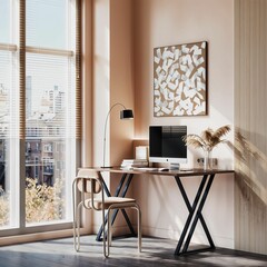 Interior office design concept..