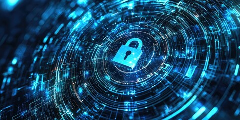Obraz premium Security trends framework highlighting emerging threats, protective strategies, and compliance checks.