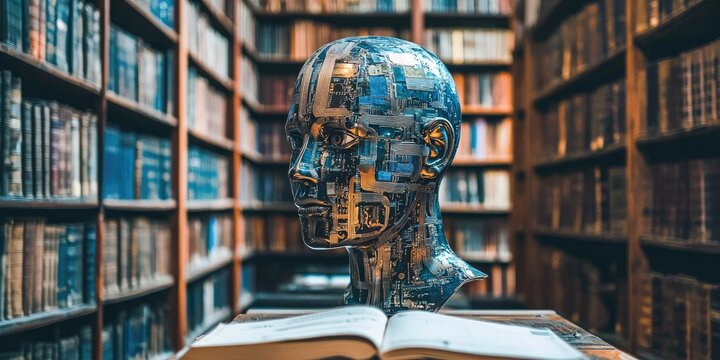 A high-resolution knowledge management system using AI-enhanced categorization to ensure efficient access to resources.