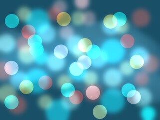 Fototapeta premium キラキラと輝くイルミネーション カラフル 背景素材