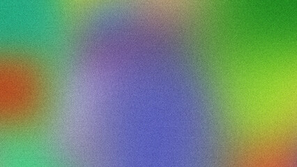 Colorful Gradient and Grainy Noise for Futuristic Poster Designs, Vibrant Poster Design with Gradient and Grainy Texture Effects