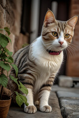portrait of a cat