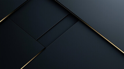 A sleek, minimalist business card design with a matte black background