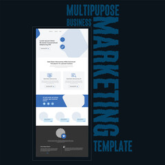 Multipurpose Business B2B E-newsletter Mailchimp email marketing template