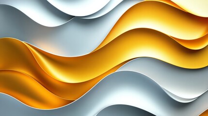 wallpaper for abstract posters of gold and silver colored paper with shadows