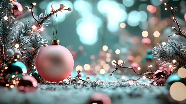 Digital glitch art style with Merry Christmas in vibrant, distorted colors, creating a modern and edgy holiday greeting