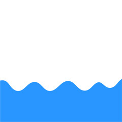 blue wave presentation background