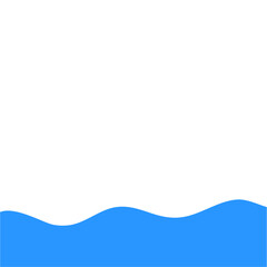 blue wave presentation background