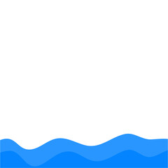 blue wave presentation background