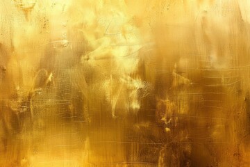 Obraz premium Golden sparkling festive background with abstract shimmer and glitter