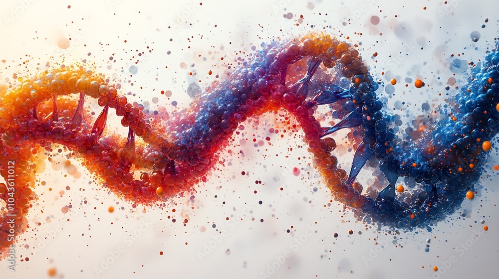Poster dna strandinspired visual showing intertwining of strategic goals and performance tracking clear org