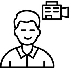 Cameraman Icon