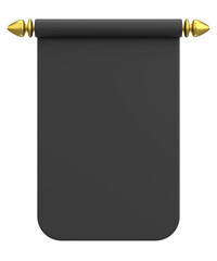 3D illustration of Pennant Flag.