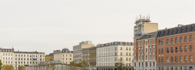 Fototapeta premium Copenhagen, Israels Plads (Israel’s Square) and Architecture.
