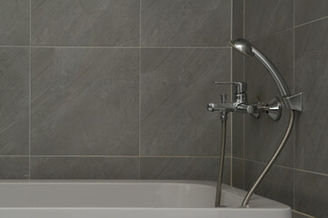 shower in bathroom