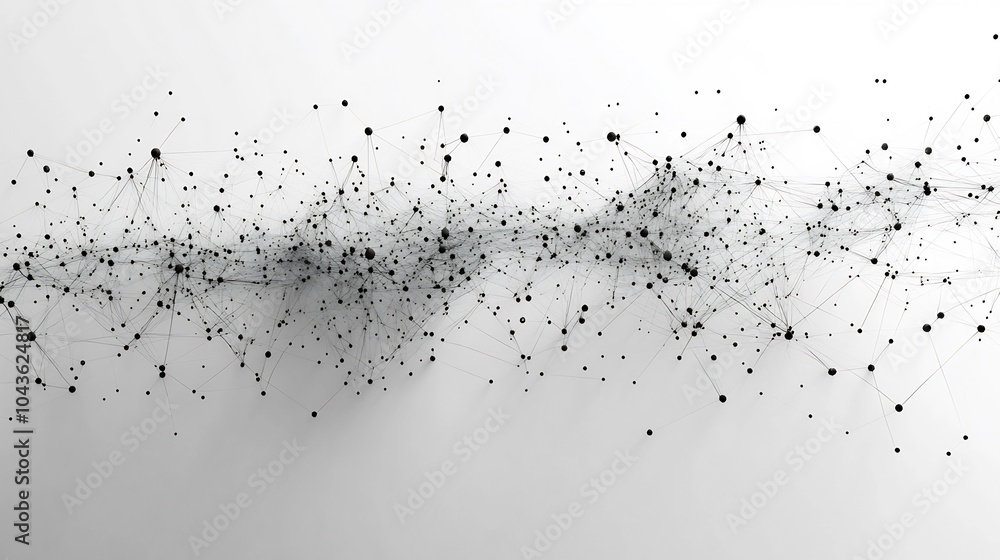 Aufkleber minimalist interconnected forms representing agility of entrepreneurship continuous business model r