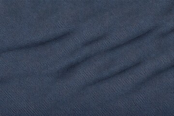 Naklejka premium Washed out blue denim fabric with a soft broken in texture and subtle fading, Ai Generated