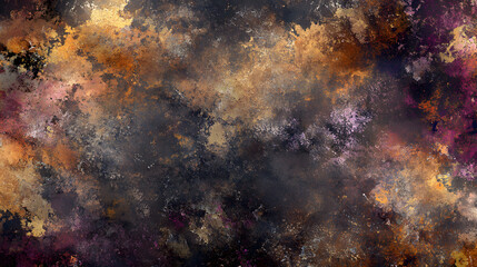 An Ethereal Rhenium Background Merging Vibrant Colors and Unique Textures in a Cosmic Theme