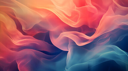 Obraz premium A Serene and Sophisticated Beryllium Background with Delicate Flowing Lines and Soft Gradients for a Tranquil Visual Experience