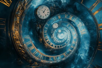 The Passage of Time, The Passage of Time, Concept of time, clock.	
