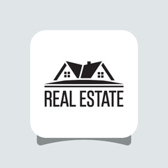 real estate vector logo design template . 