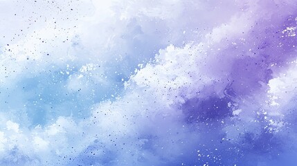 Soft Lavender and Pale Blue Textured Cloud Art for a Breezy Feel