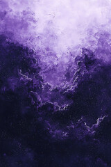 Obraz premium Purple galaxy nebula in the starry sky