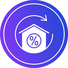 Obraz premium Mortgage Icon
