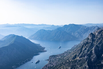 Bay of kotor in Macedonia 