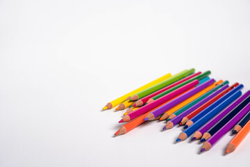 A Rainbow of Colored Pencils