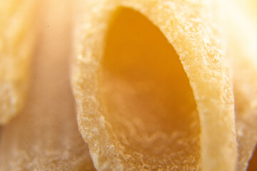 Macro Photography of Pasta