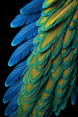 Obraz premium Vibrant Feathers