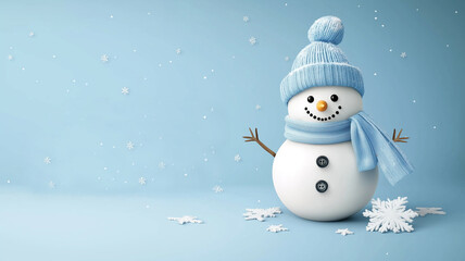 Winter Snowman wallpaper