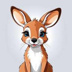 Fototapeta premium kangaroo illustration