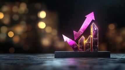 Holographic Business Graph with Growing Arrows