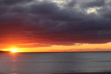 Fototapeta premium Sunset in Ireland