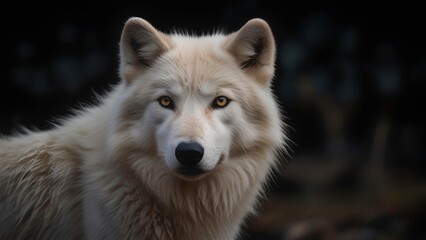 Arctic Wolf Portrait