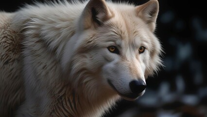 Arctic Wolf Close-up