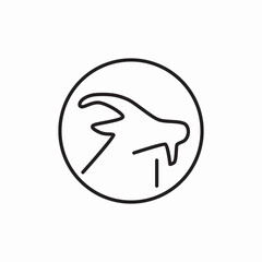 goat symbol icon sign vector